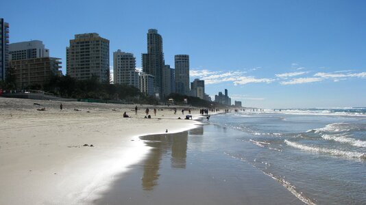 Beach brisbane australia
