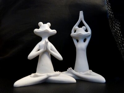 Decorative pair figure