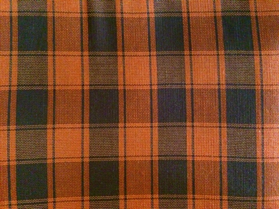 Material fabric orange