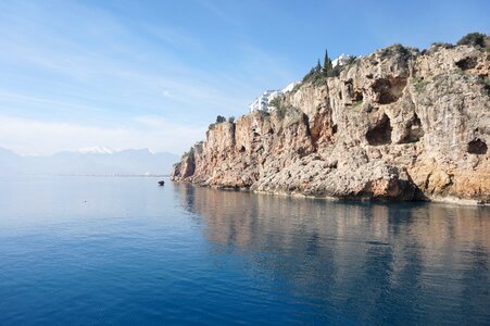 Mediterranean nature blue