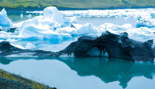 Iceland iceberg glacier photo