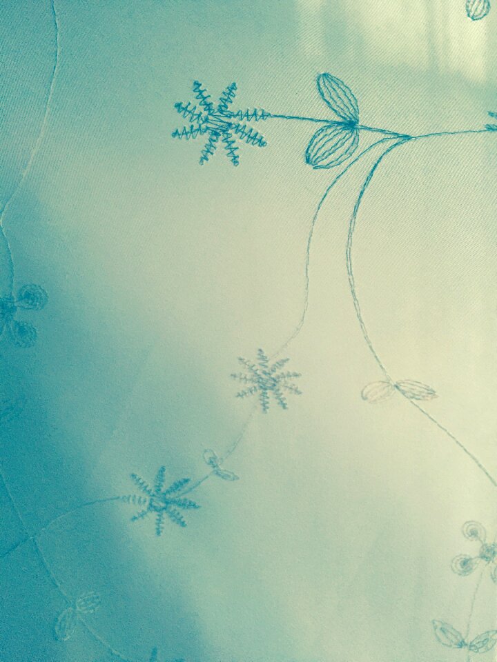 Textile exture flower