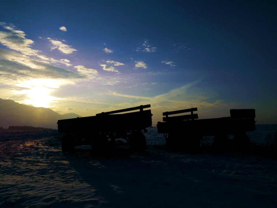 Liptov slovakia sunset
