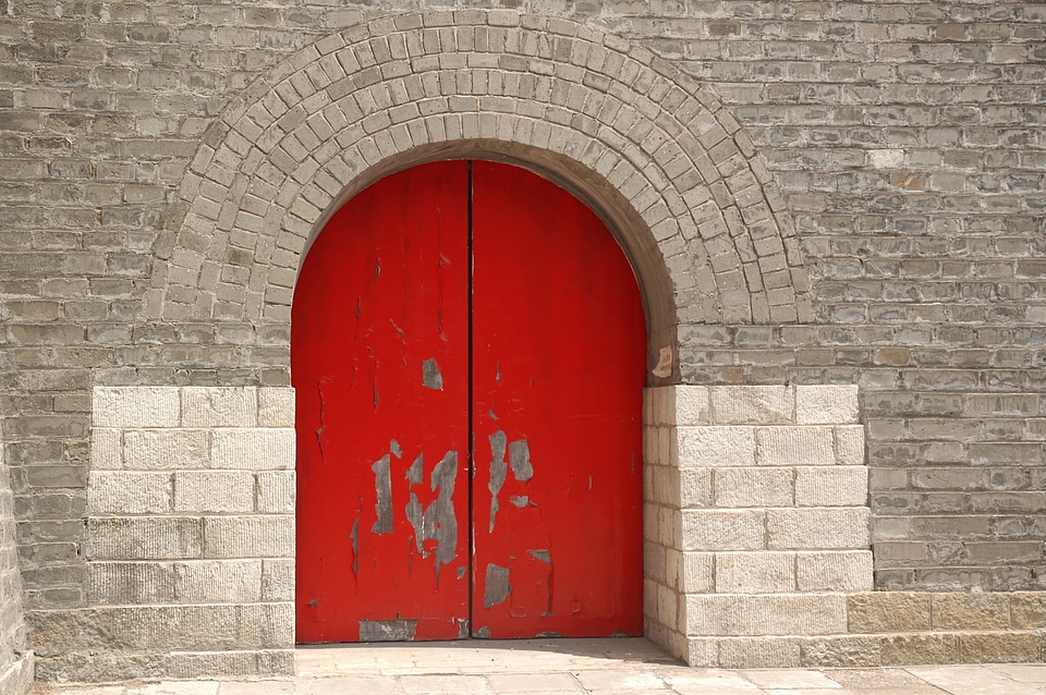 Traditional asia entrance