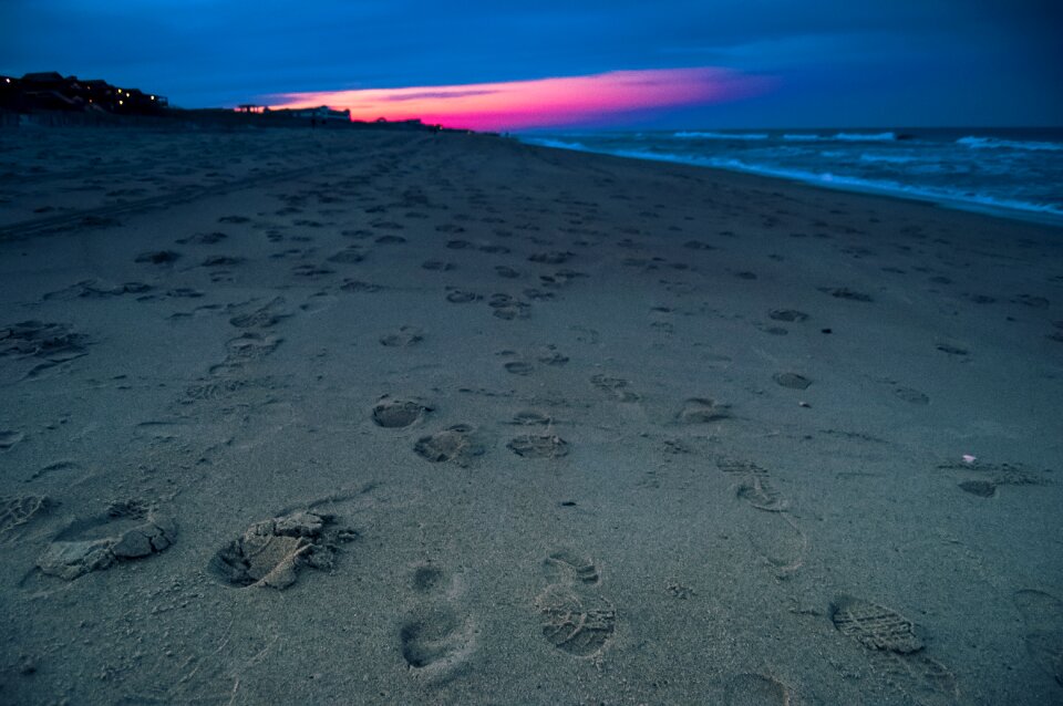 Ocean and sky water and sunset