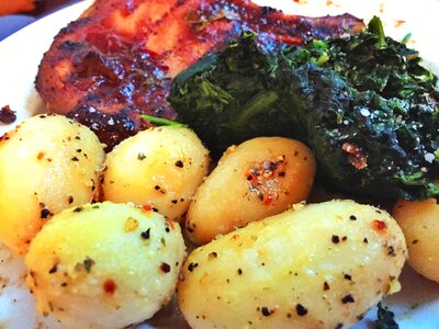 Potatoes food meal