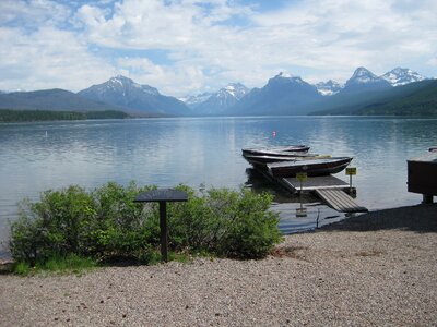 Landscape mountain calm