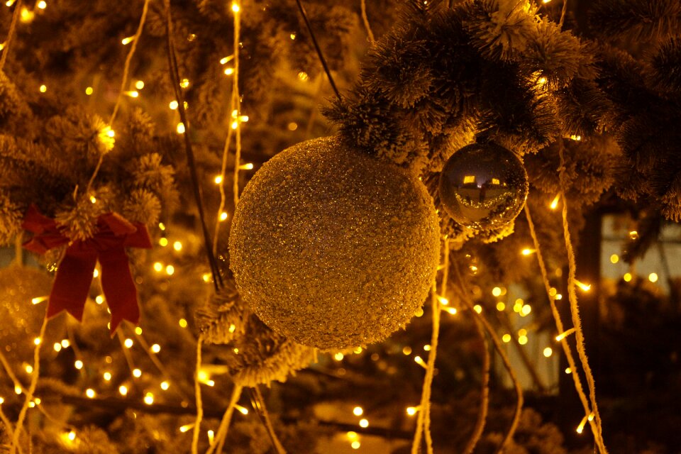 Ornament new year's eve ball night