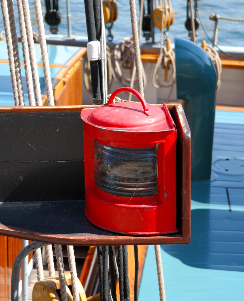 Light old lantern