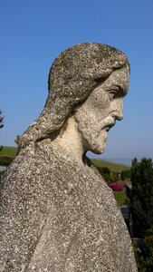 Jesus christ sculpture faith