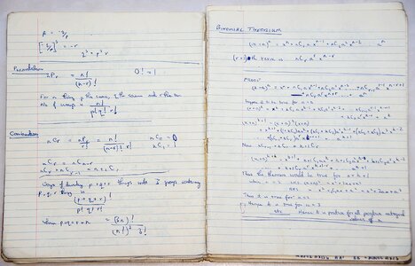 Algebra binomial theorem theorem