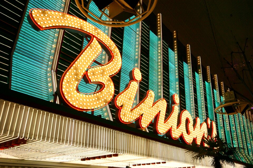 Lights casino colorful