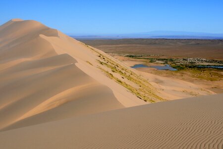 Dune gobi landscape photo