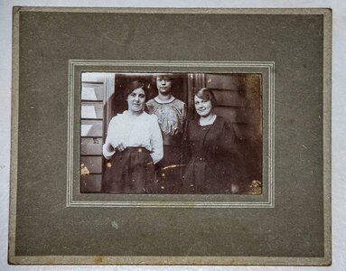 Three young women photo
