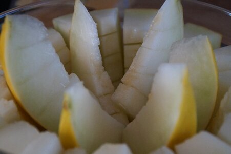 Yellow eat fruit
