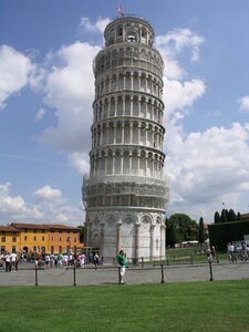 Slate tower leaning tower