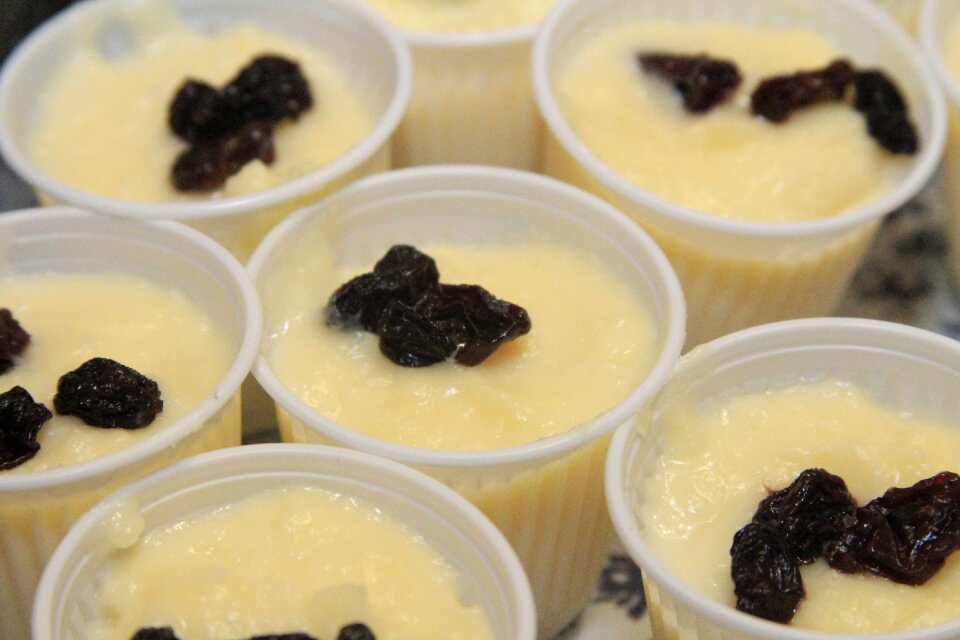 Pastry gelatine cups