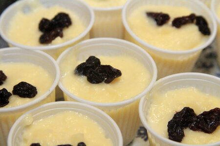 Pastry gelatine cups