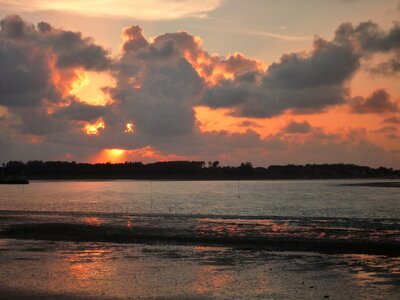 Water atmospheric afterglow