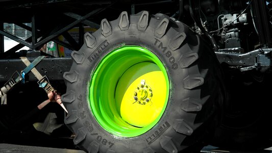Monster truck rubber conversion