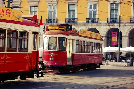 Portugal tram urban