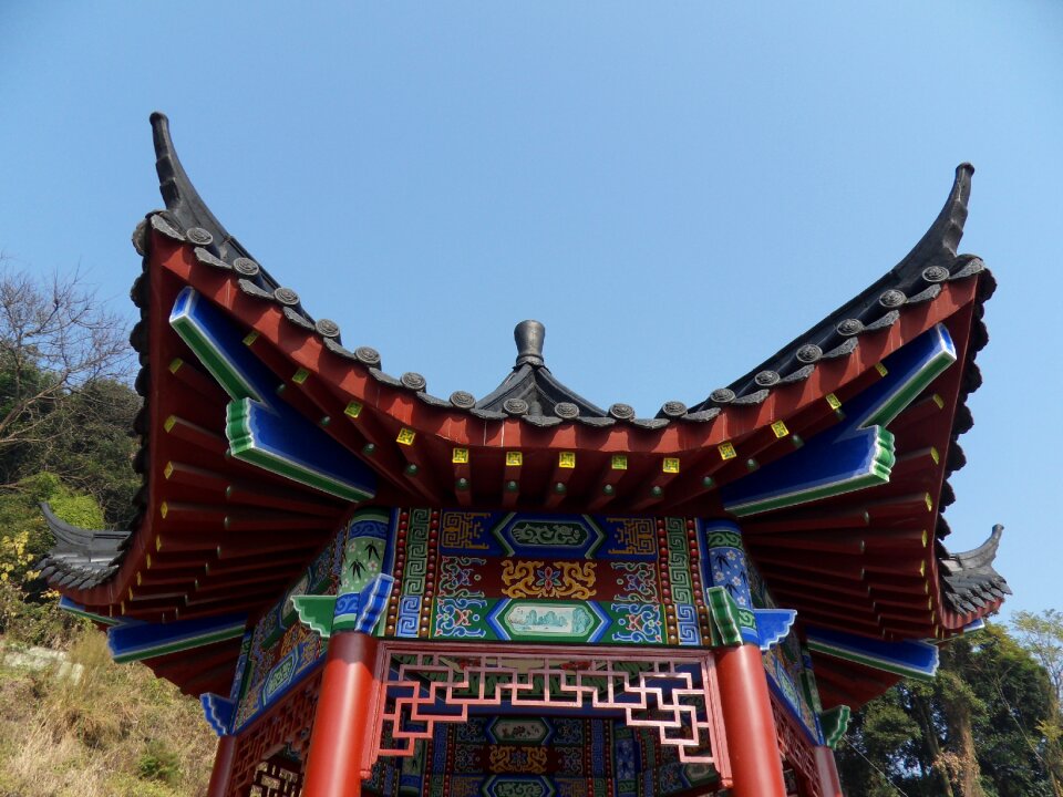Yongfu fengshan park pavilion