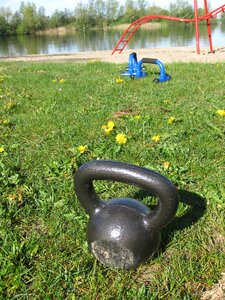 Kettlebell bootcamp outside train