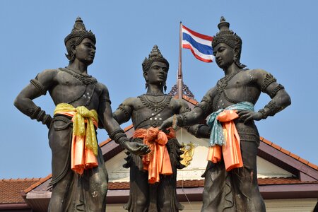 Thailand sculpture monument photo