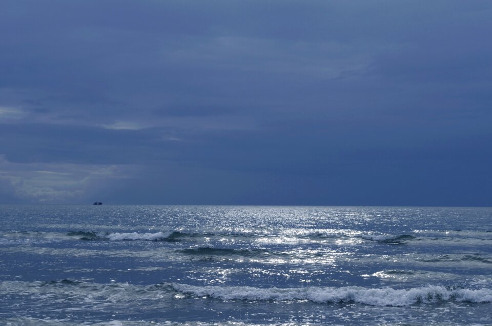 Waves nature sky