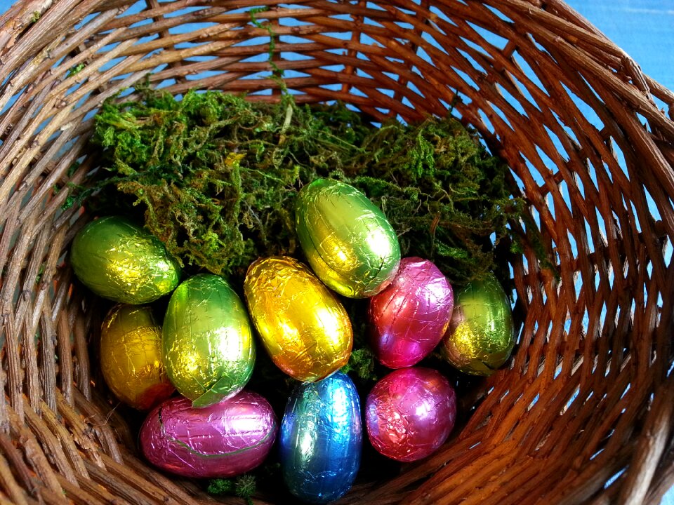 Green happy chocolate