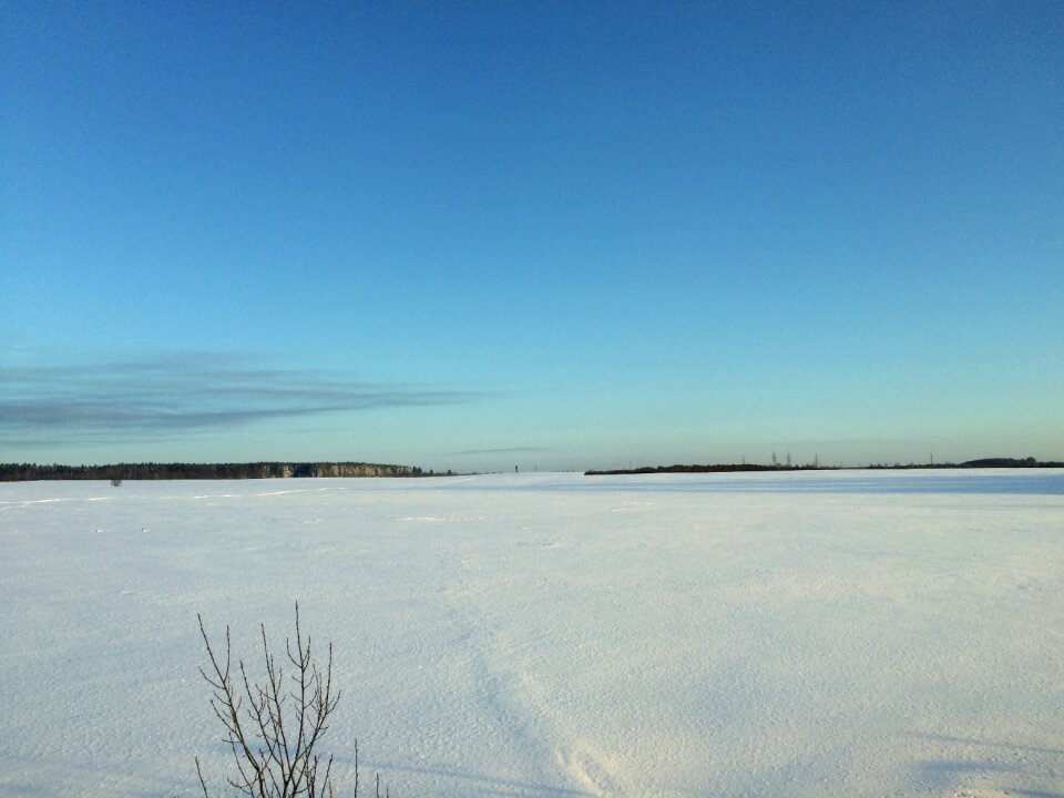 Frost snow frozen