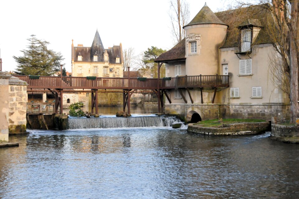 France landscape old village