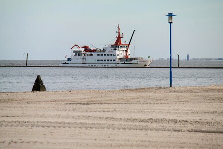 Passenger transport shipping spiekeroog