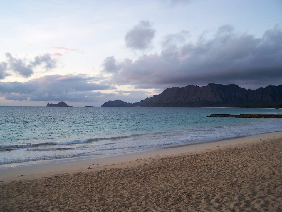 Ocean coastline shore