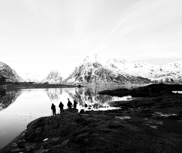 Lofoten mountain water