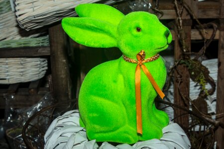 Figure easter decoration colorful