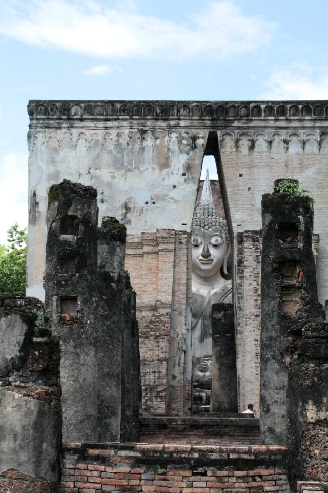 May be the wat si chum sukhothai historical park