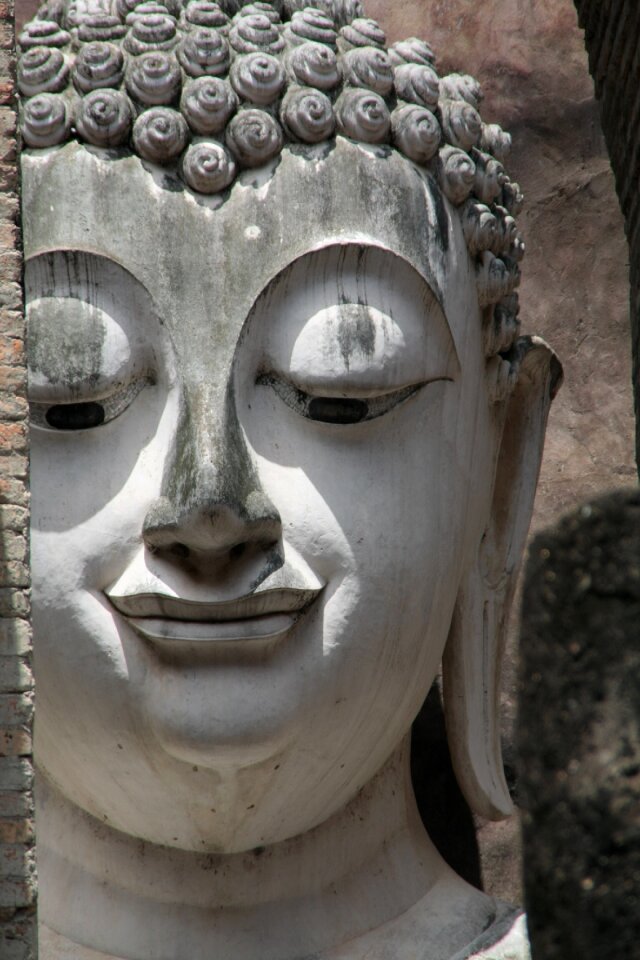 May be the wat si chum sukhothai historical park