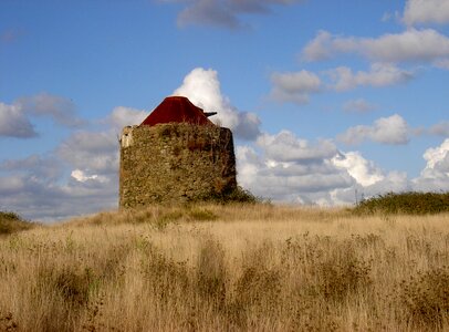 Mill wind old photo