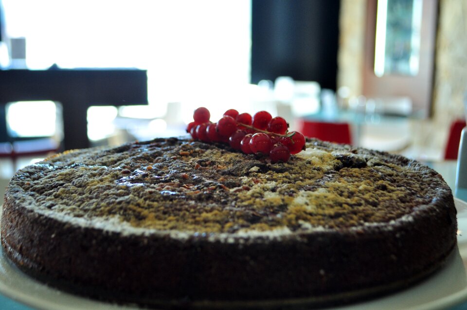 Sponge cake pie sweet