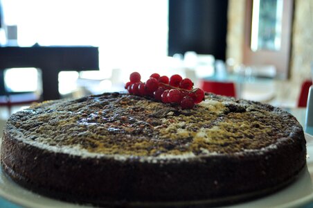 Sponge cake pie sweet
