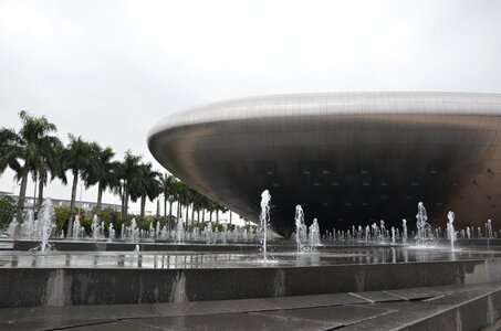 Musical fountain fountain landscape