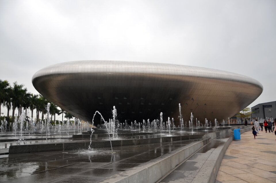 Musical fountain fountain landscape