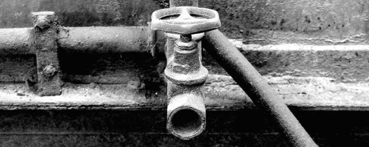 Faucet tube water photo
