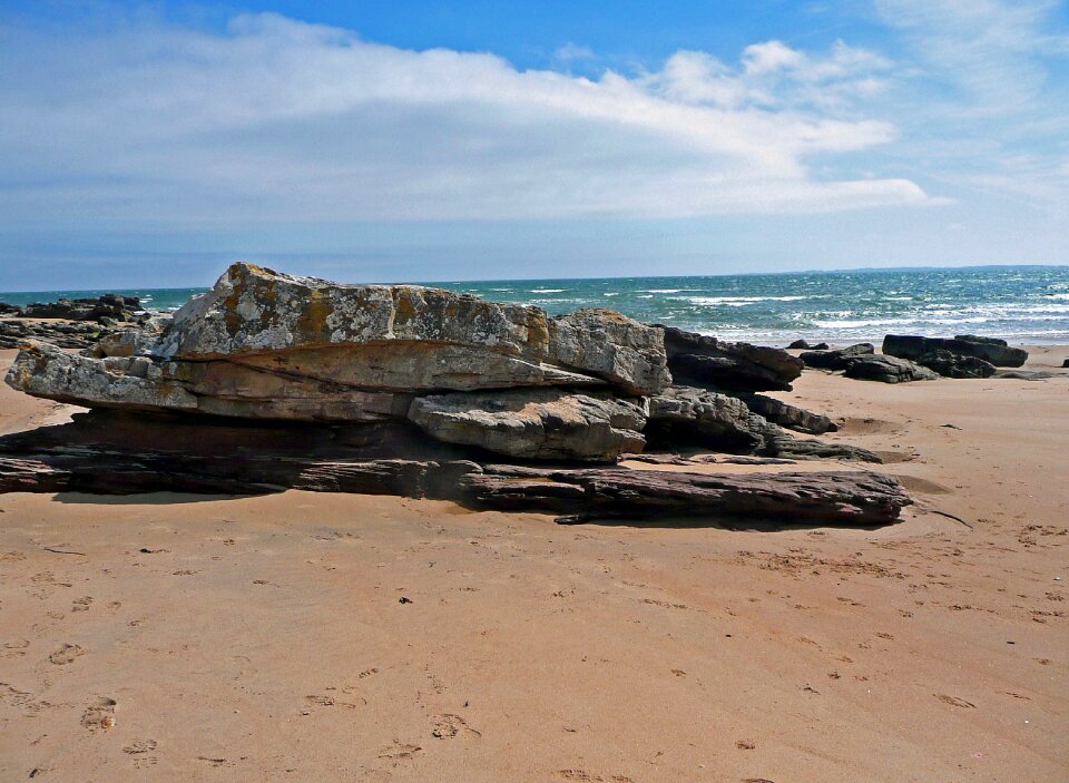 Water steinig sea