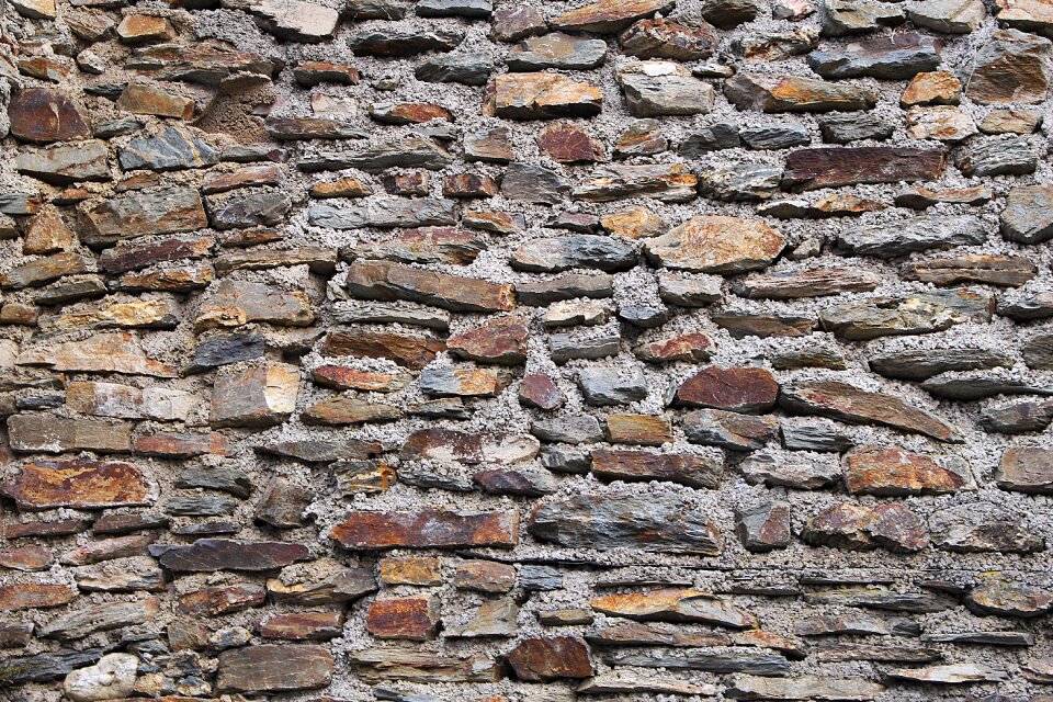 Wall stone wall boulders