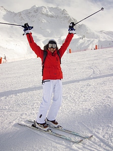 Girl mountain people