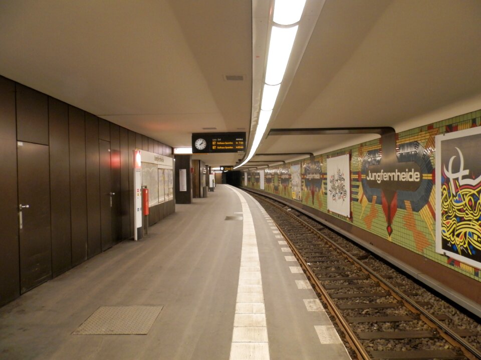 Berlin virgin heather metro station photo