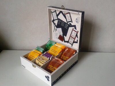 Box tea colors