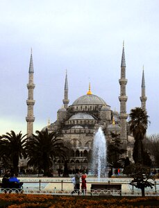 Mosque square building photo